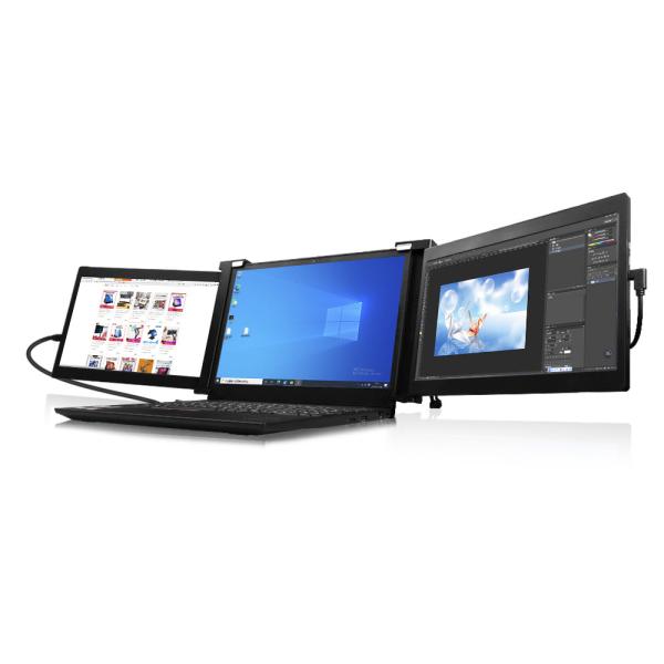 Quality 250cd/m2 10.1" IPS Laptop Portable Monitor Dual Screen For Mac wholesale