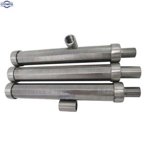 China stainless steel V wedge wire filter johnson water well screen on sale
