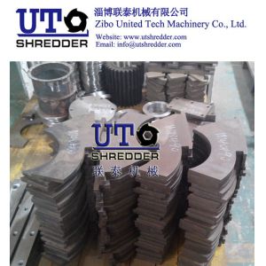 double shaft shredder blade, single shaft shredder blade, crusher knife, OEM