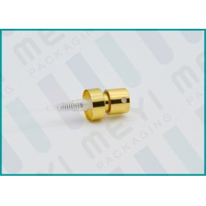 Two Shiny Colors Aluminum Perfume Spray Pump For Luxury Perfume Bottles