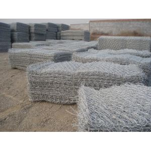 Automatic 3.0mm Galvanized Wire 4*1m Mesh Gabion Machine For Retainer Wall