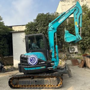 SK55 5.5Ton Kobelco Mini Used Excavator With Good Quality Excellent Function