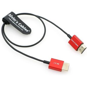 Alvin's Cables 8K HDMI 2.1 Cable 48Gbps High Speed Ultra Thin HDMI Cable For