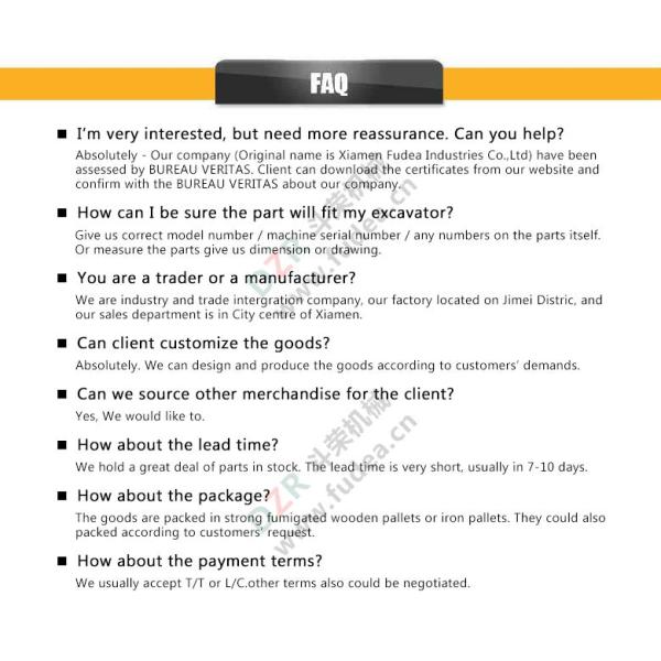 Sk60 Hydraulic Thumb Yellow or Others Q345B Mini Excavator Hydraulic Clamp