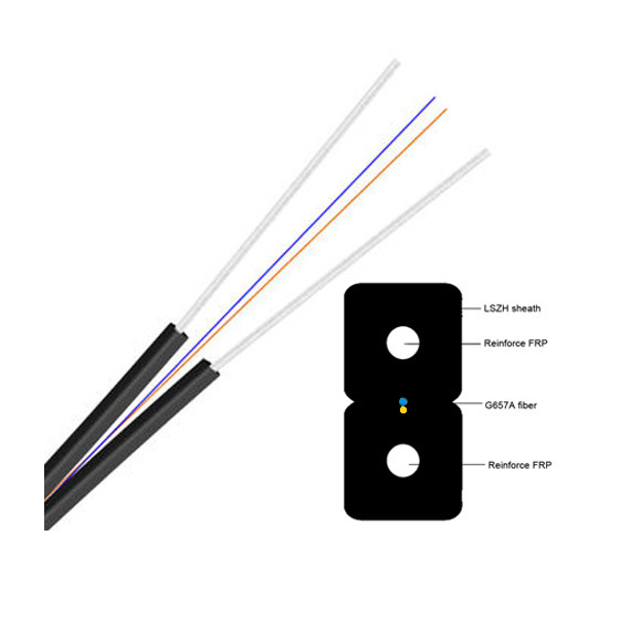 Quality High Quality FRP Fiber Optics Cable Drop Cable 4cores from China wholesale