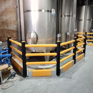 B49: ME+ Anti-Collision Guardrails Warehouse Safety Barrier Traffic Guardrails