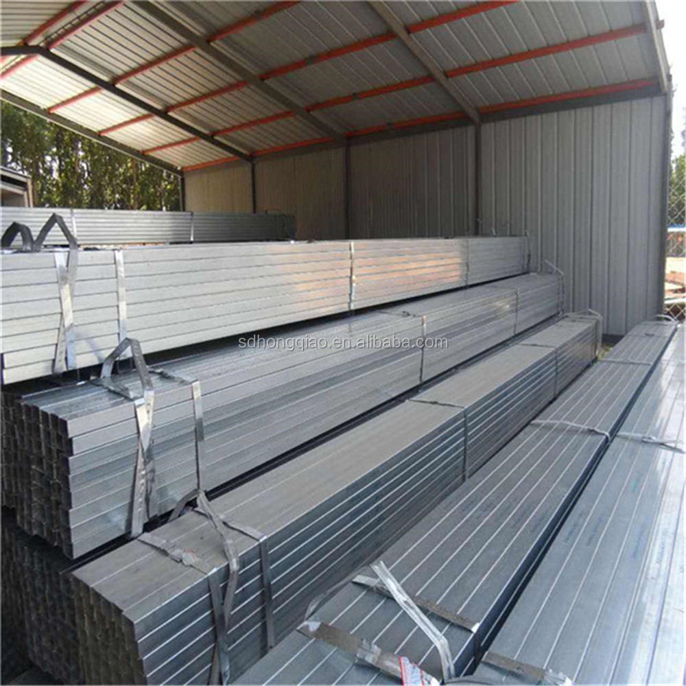 Astm A53b 5.8m Rectangular Square Galvanized Tube 50mmX70mmX3mm