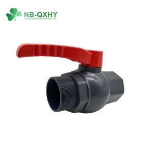 Durable PVC Octagonal Female and Male Ball Valve for Industrial Applications