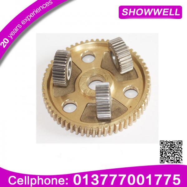 Quality Precision Small Stainless Steel Spur Gear, Metal Double Spur Gear for Machine Planetary/Transmission/Starter Gear wholesale