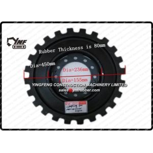 AA Type 270*¢24T Excavator Accessories Rubber Coupling For Excavator Diesel