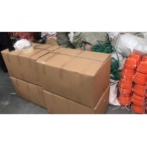 White 12mm YLY Yacht Sailing Braided Polyester UHMWPE Rope for Nautical