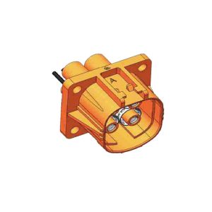 DIN EN60529 Waterproof Battery Connectors IP67 Battery Receptacle Socket