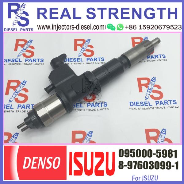 Quality Diesel Fuel Injector 8-97603099-0 095000-5980 095000-5981 8-97603099-1 8-97603099-2 for isuzu 4hk1 6hk1 wholesale