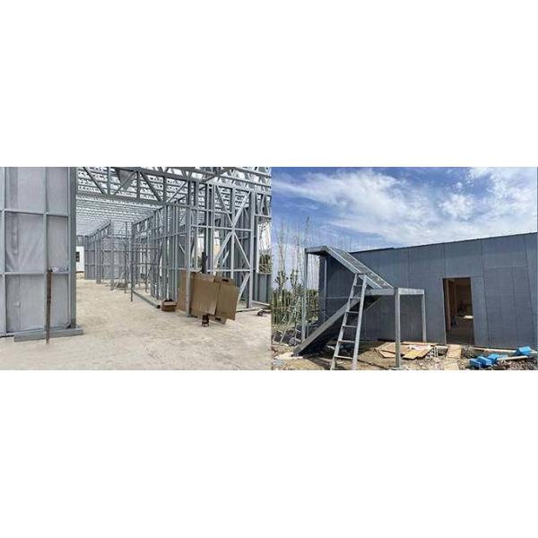 Modern Prefab Homes With Light Gauge Steel Framing Systems Wooden Bungalow For Beach