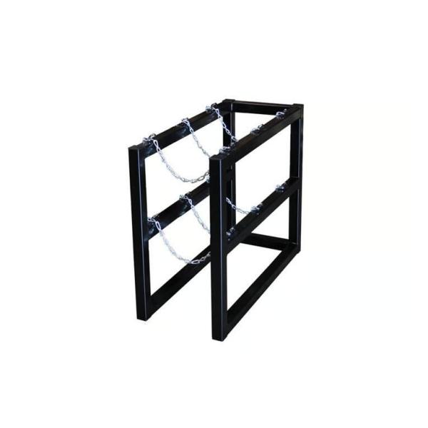 Quality Three Tank Gas Cylinder Rack Compressed Gas Cylinder Storage Racks wholesale