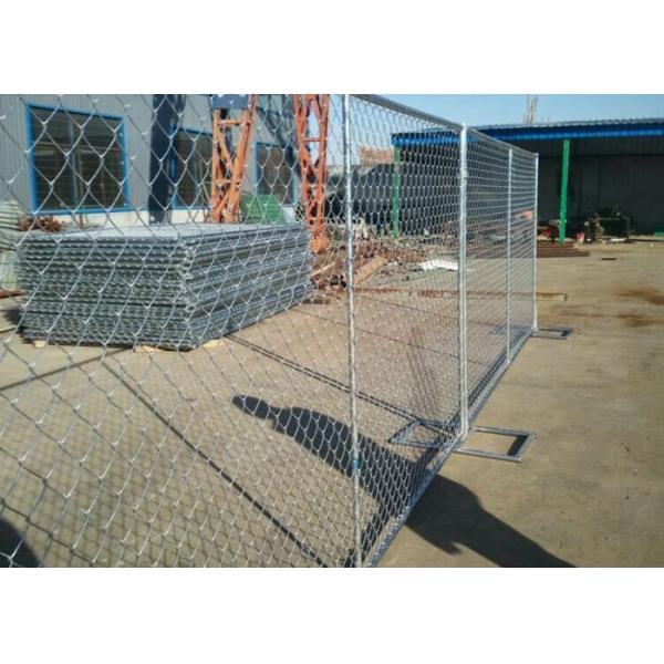6'X12' Galvanized Chain Link Fence Panels For Commercial Construction