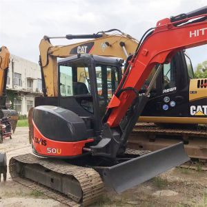 2021 Year Hitachi Zaxis ZX50U Used Hydraulic Crawler Excavator in Good Condition