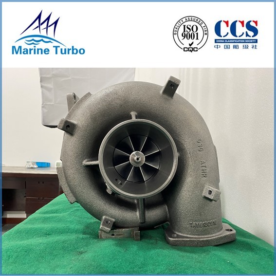 Quality Water Cooled  T-AT14 Marine Turbocharger With 500KW Engine wholesale