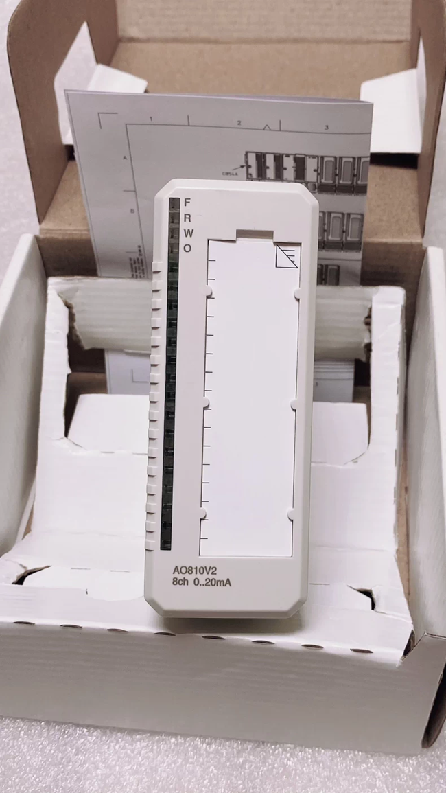 AO810V2 3BSE008516R1 ABB Analog output module 8-channel high-precision AC 800M