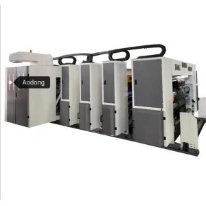 Carton Flexo Printing Slotting Die Cutting Machine 200 Pieces/Min With Stacker