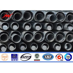 Type B 5mm Thickness 45ft Height Steel Utility Poles Gr50 Material Bitumen
