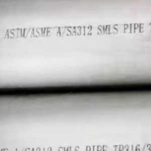 China ASTM A312 316/L SMLS PIPE 3 SCH40S Seamless Stainless Steel Pipe on sale