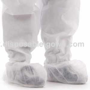 China Lightweight Breathable Disposable Nonwoven Shoe Covers on sale