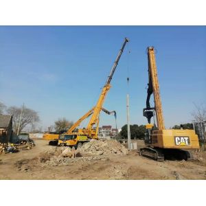 Pile Driver: 2500 RPM & 8M Depth for Efficient Sheet Piling