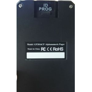 wireless remote control 138-930 MHz small card pager with water resistant and