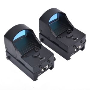 Reticle Color Red Matte Black Finish 1X17X25 Red Dot Reflex Sight Mini Red Dot