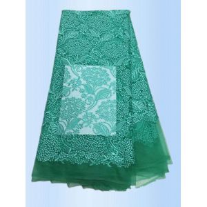 African Lace Fabric 2017 High Quality Lace Peach Tulle Styles Embroidery Laces