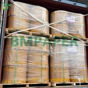 30gsm Single Side Glossy Black Paper For Fruit Protection Bag Inner Layer