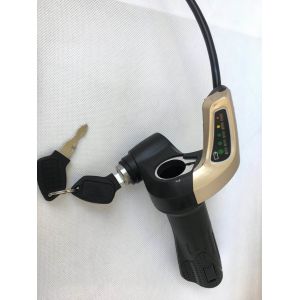 24v-48v Ebike Twist Throttle , Universal Twist Throttle Kit With Power