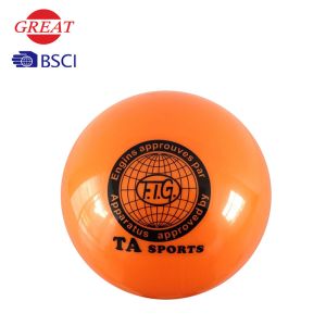 15cm Rhythmic Gymnastics Ball Ecofriendly PVC Material With Shiny Surface