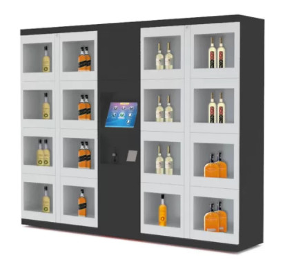 Quality Smart indoor outdoor lighting remote management Automatic 15" Lcd Touchscreen Industrial Vending Lockers wholesale