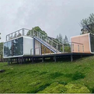 Villa Living Apple Cabin Newest Custom Modern Design Luxury Modular Prefab