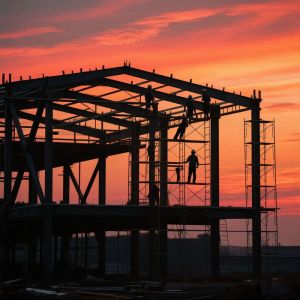 Prefabricated Steel Structure Building Warehouse Workshop Q355 Q235