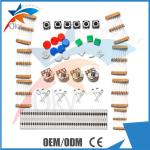 Resistors LEDs Potentiometers Button Cap Electronic Components Arduino Starter