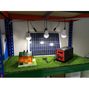 10H Charging Solar Powered Generator ABS PC 11.1V Inverter Solar Panel Kits