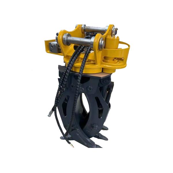 Quality Kobelco SK220 Excavator Hydraulic Rotating Grapple For Construction wholesale