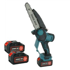 OEM Portable Electric Cordless Chainsaw Battery Powered Mini 8 Inches