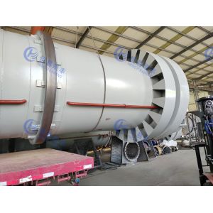 4-5tpd PLC Controlled Kiln Carbon Activation With Physical Cooling