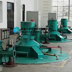 Brushless Excitation Low Head 1000kw Kaplan Turbine Generator