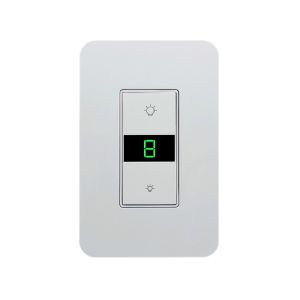 Smart Home Tuya Dimmer Switch , Wifi Controlled Light Switch Memory Function