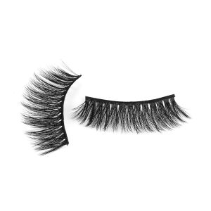 Silk Handmade Natural Long Lashes , 15mm Reusable Strip Lashes