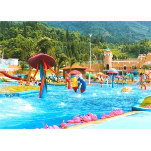 Anti Static Fiberglass Water Slide For Amusement Park