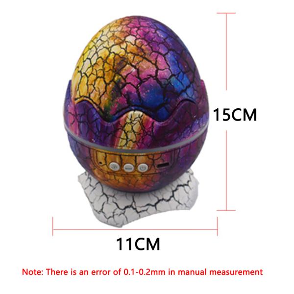Star Projector Dinosaur Egg Galaxy Projector for Bedroom Remote Control White Noise Speaker 14 Colors LED Night Light Fo