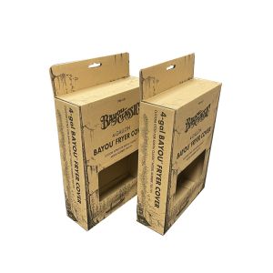 Rectangle Paper Hanging Box Packaging For Home Appliance Consumer Electronics