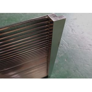 Water And Effluent Treatment Static 304L Sieve Bend Profile Wire Screen