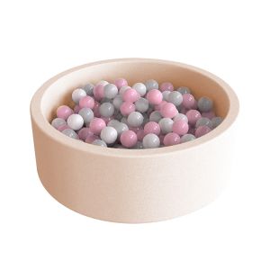 75*30cm Foam Ball Pit Pink Machine Washable Cover Foam Ball Pond